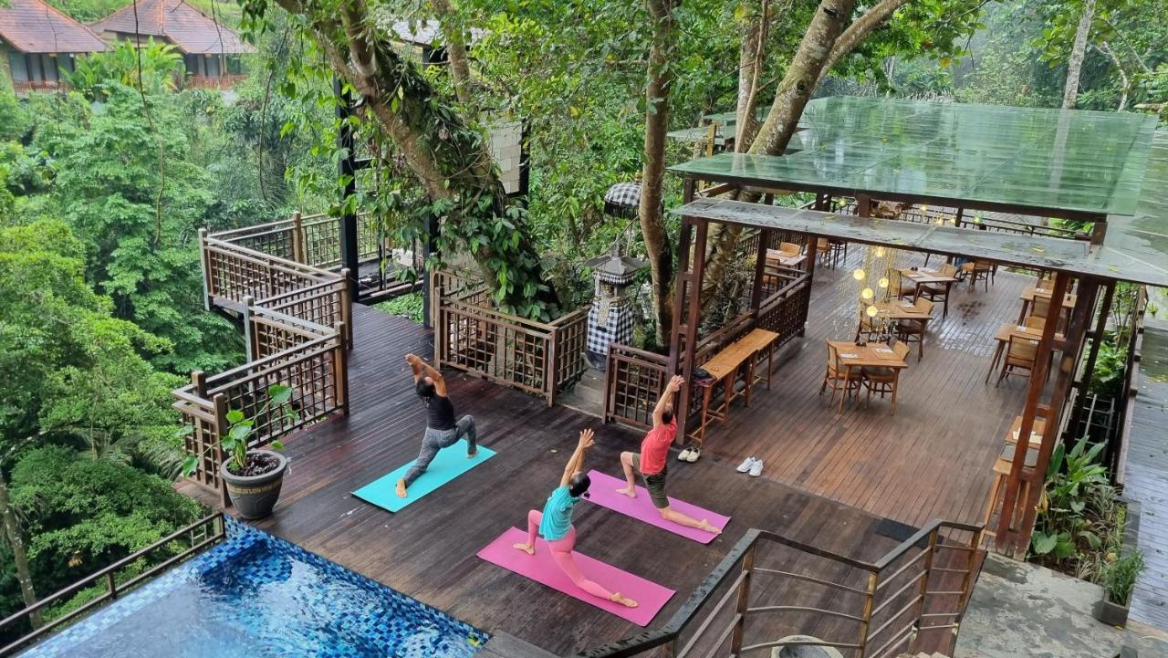 The Sebali Resort Ubud Extérieur photo The Yoga Deck