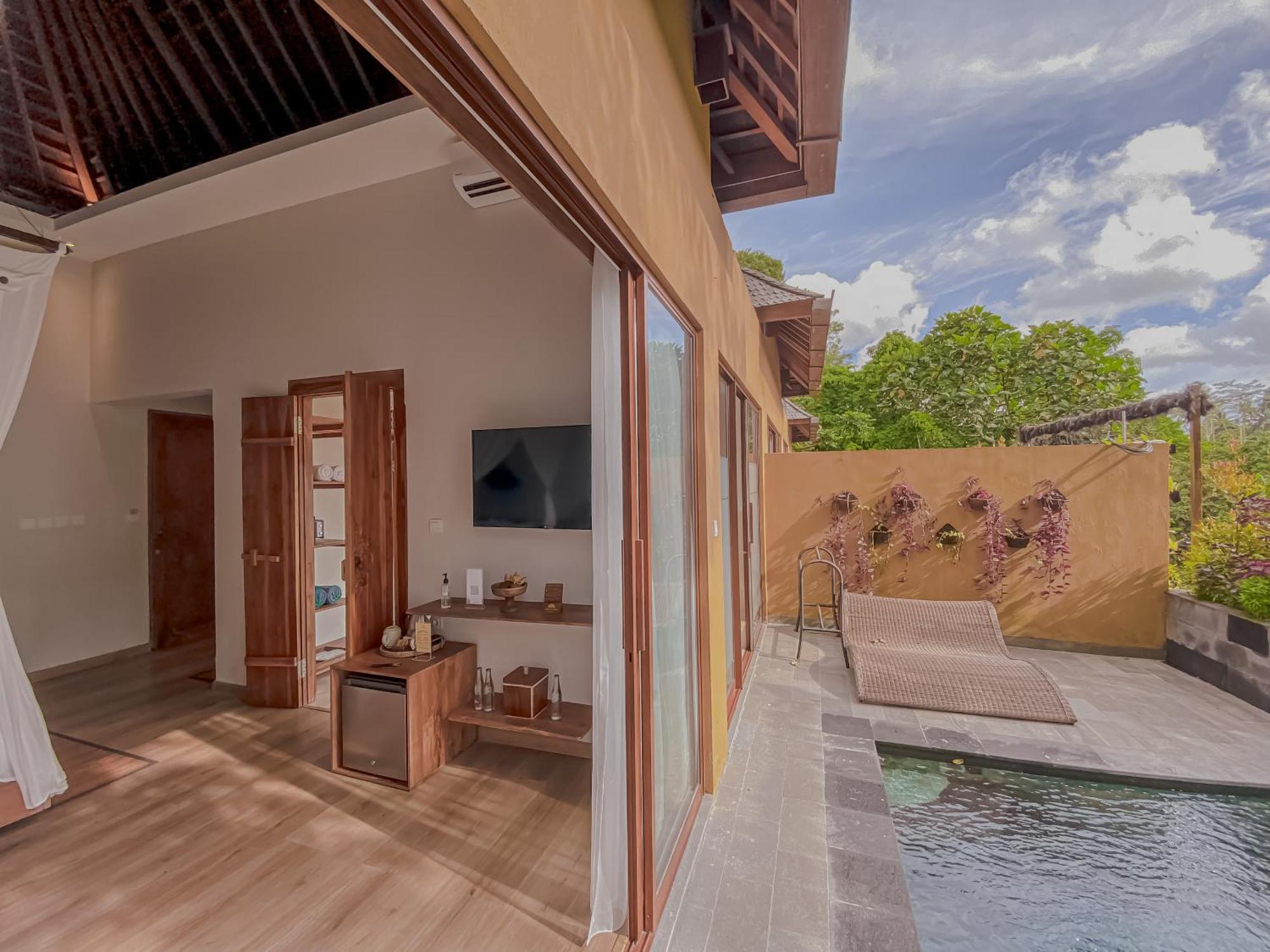 The Sebali Resort Ubud Extérieur photo A room at the hotel